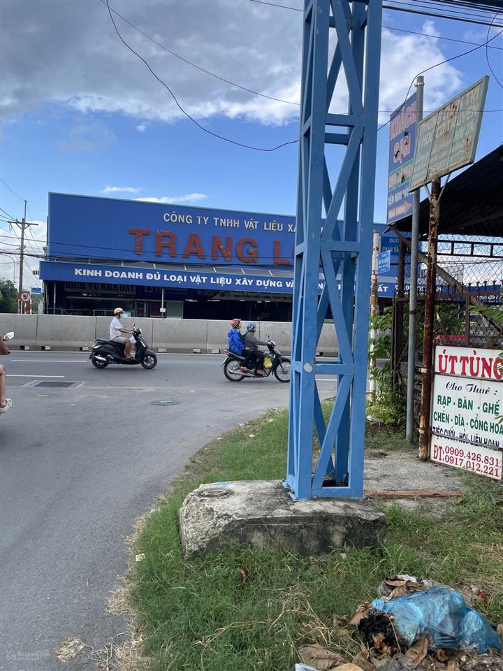Bán lô đất 348m có 290m thổ cư (6x58) đường mai thị chửng 1 sẹc quốc lộ 22 vào xã tân an hội 1ty8tl