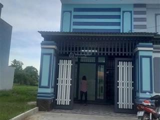 Nhà mới xây 1 trệt 1 lầu mt đường nhựa thông 99,9m hoàn công đầy đủ 2ty850 tân phú trung củ chi
