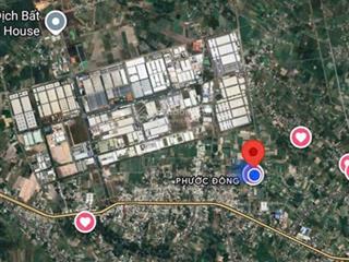 Bán lô đất 90m2 full thổ ngay kcn phước đông, gò dầu tây ninh giá 385 triệu, sổ hồng riêng