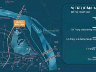 Bán chung cư cao cấp skyline westlake võ chí công gần lotte hồ tây 2pn 92.2m2 156tr m2 tầng thấp