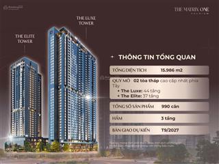 Bán chung cư cao cấp the matrix one 2 premium lê quang đạo tt mỹ đình gần svđ 75.5m2 10.3 tỷ có vay