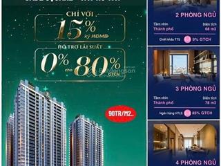 Mở bán căn hộ 2 ngủ 72 79m2 jade orchid cổ nhuế gần ciputra vđ3 ký cđt sở hữu lâu dài 0966 849 ***