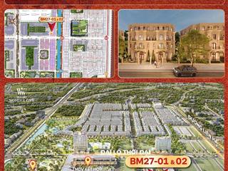 Cặp đôi shophouse siêu vip vinhomes  đan phượng 456m2  44 tỷ/căn, vị trí đắc địa  ưu đãi sốc