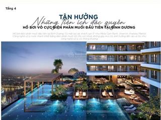 The infinity charm city  biểu tượng sống sang giữa lòng dĩ an, bình dương