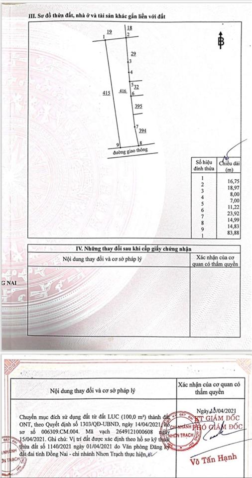 Chủ gửi bán miếng đất 1 sẹc đường hùng vương giá rẻ nhất khu vực