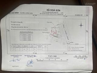 Bán đất 306m2 tại đường 21, xã hòa sơn, lương sơn, hòa bình, giá 10,7 tỷ