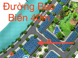 Bán đất lô cạnh góc gần mặt bao biển hà khánh quay sau trục bao biển giá trưa tới 20tr/m