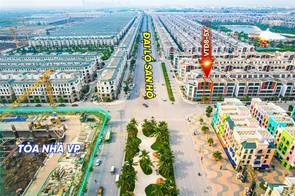 Bán cắt lỗ shophouse vtđ8 đường 25m s 96m2 kinh doanh nhộn nhịp giá 21 tỷ mặt tiền 6m. 0978 998 ***