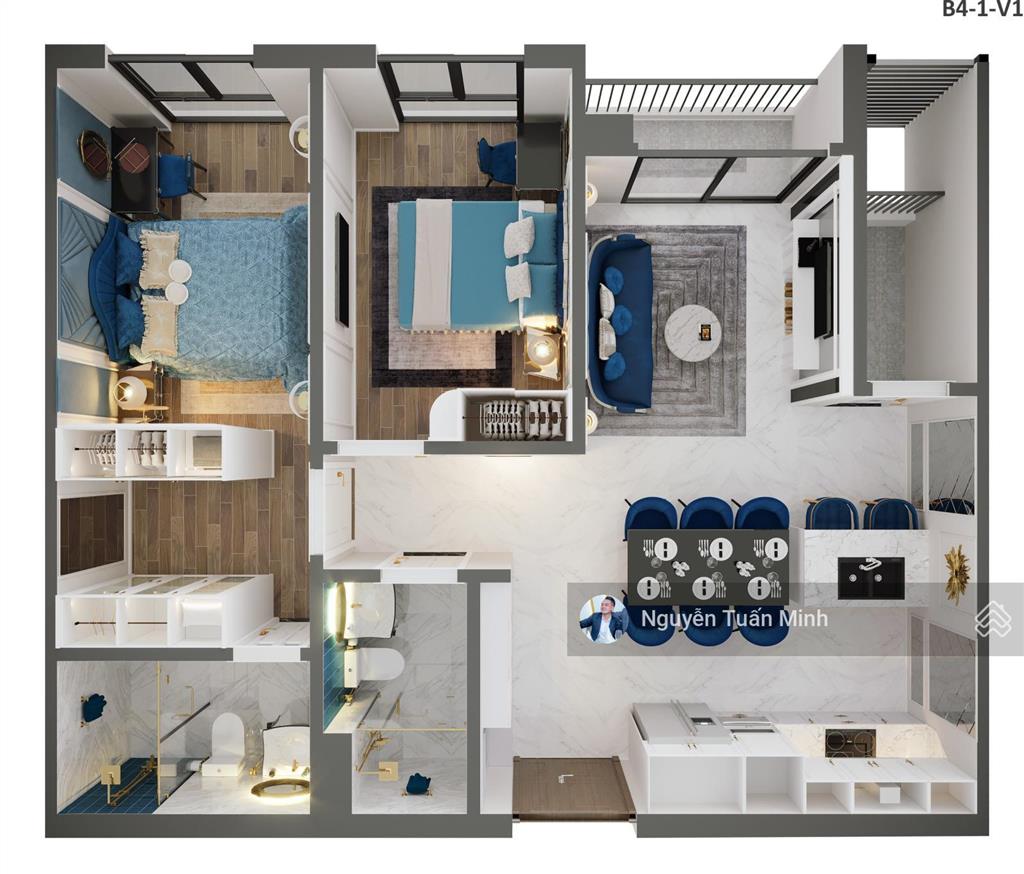 Bán căn ch12a  2ngủ view đông nam đẹp nhất dự án 0783 599 ***