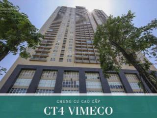 Cho thuê mặt bằng kinh doanh tầng 1 chung cư ct4 vimeco nguyễn chánh, giá tốt
