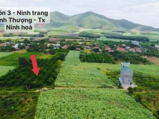Bán đất vườn tại ninh thượng, ninh hòa, khu dân cư đông cách kdl sinh thái 200m chính chủ, s 5000m