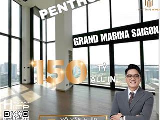Penthouse grand marina saigon hàng hiếm chỉ 1 căn bán