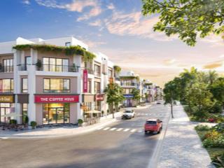 Bán nhà phố 75m2 xây dựng 1 trệt 2 lầu  dự án vinhomes green city long an giá từ 5 tỷ/căn