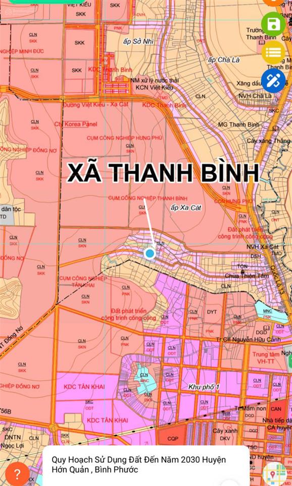 Do không có thời gian chăm sóc chủ cần bán gấp căn nhà vườn có 60m mặt tiền sát cụm kcn