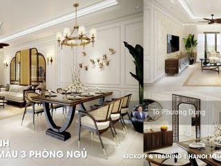Bán căn dt 106m2  hà nội melody residences linh đàm  3pn 2wc  full nt  7 tỷ   0844 866 ***