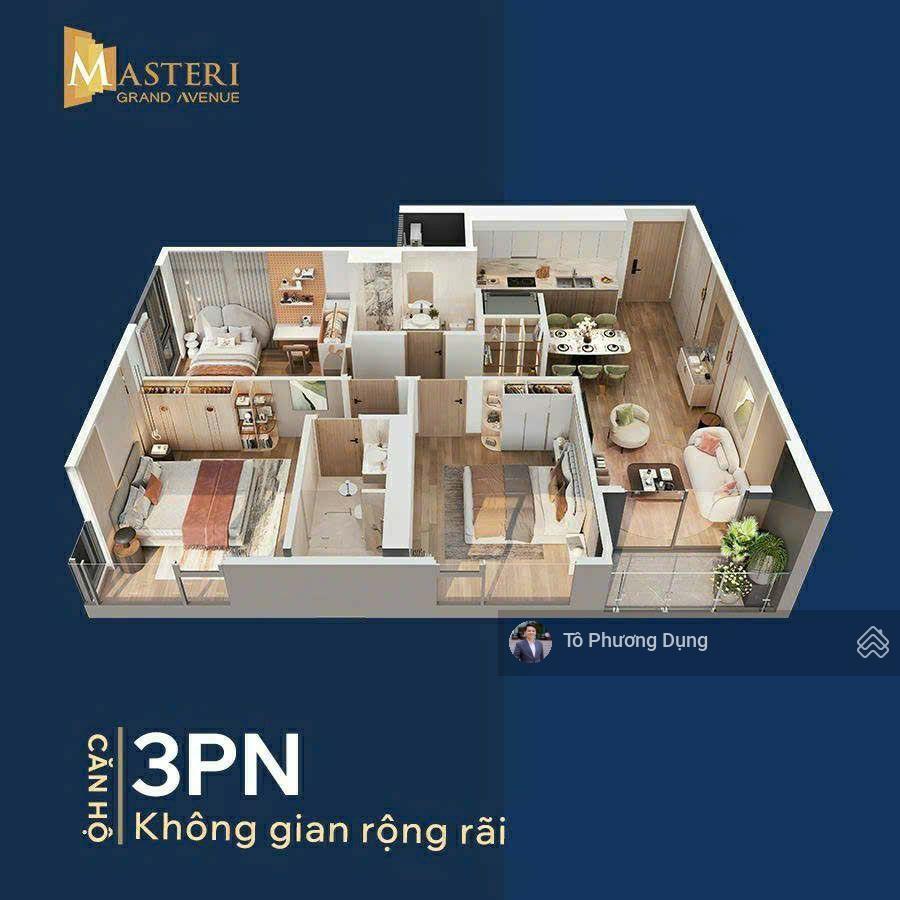 Hiếm! bán căn góc 3pn masteri grand avenue cổ loa, view cầu tứ liên sông hồng, giá 8,2 tỷ, htls 80%