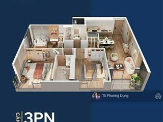 Hiếm! bán căn góc 3pn masteri grand avenue cổ loa, view cầu tứ liên sông hồng, giá 8,2 tỷ, htls 80%