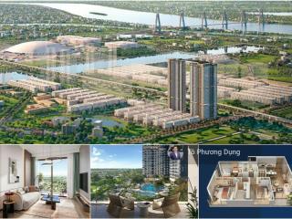 Hiếm! bán căn góc 3pn masteri grand avenue cổ loa, view cầu tứ liên sông hồng, giá 8,x tỷ, htls 80%