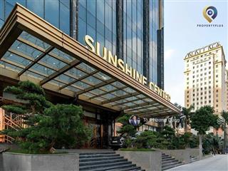 Cho thuê căn góc 4pn  tầng cao  sunshine center 16 phạm hùng  full nội thất  vào ở được ngay.