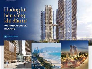 Căn hộ 2 phòng ngủ hyper panorama view bao quát toàn cảnh biển mỹ khê tại the soleil đà nẵng