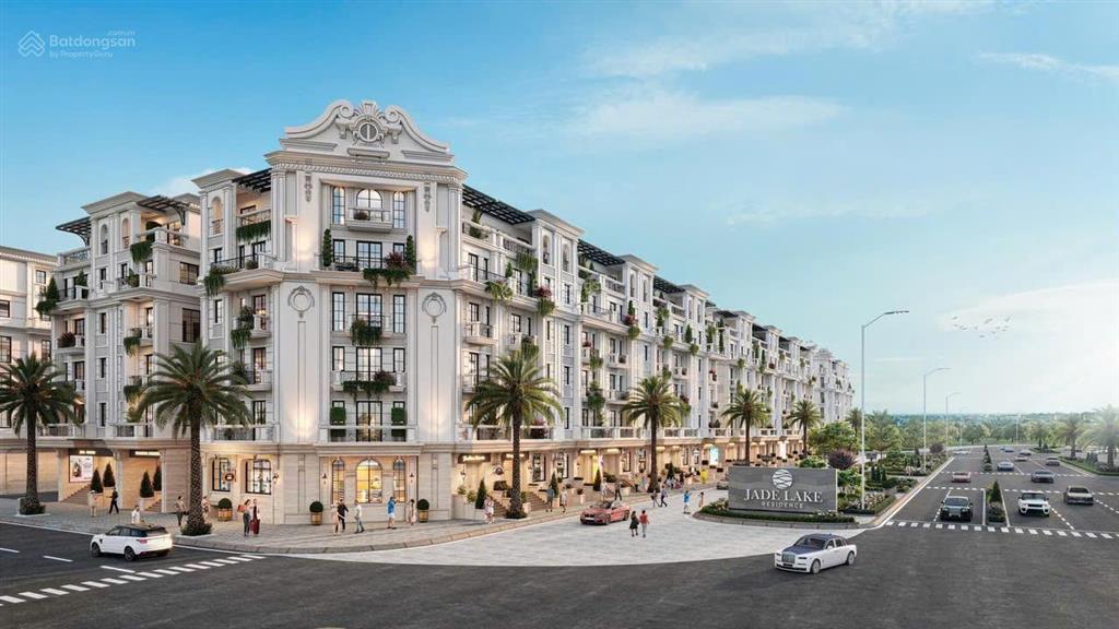Bảng giá mới nhất dự án jade lake residence, diện tích 102m2, mặt tiền 6m, 1 hầm + 6.5 tầng, sổ đỏ