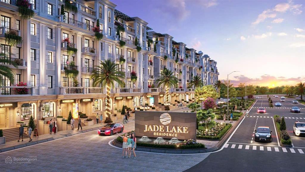 Bảng giá mới nhất dự án jade lake residence, diện tích 102m2, mặt tiền 6m, 1 hầm + 6.5 tầng, sổ đỏ
