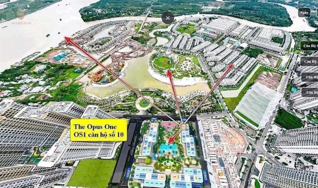 Bán căn hộ 3pn2wc the opus one os1.2x.10 giá gốc 8,5 tỷ thanh toán theo tiến độ