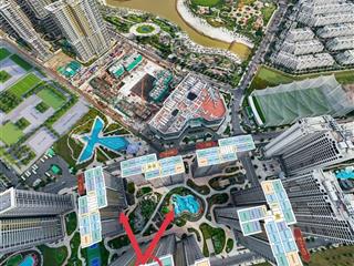 Bán căn căn 2pn 2wc gh3 giá 2.9 tỷ, view hồ bơi nội khu và quảng trường, hướng đông nam mát mẻ