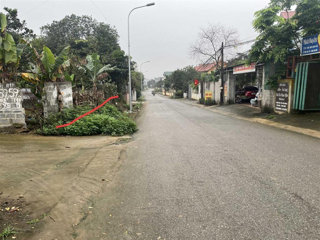 Chính chủ gửi bán 181m2 lô góc full thổ cư mặt đường thôn yên thái, xã đông yên, quốc oai, hn