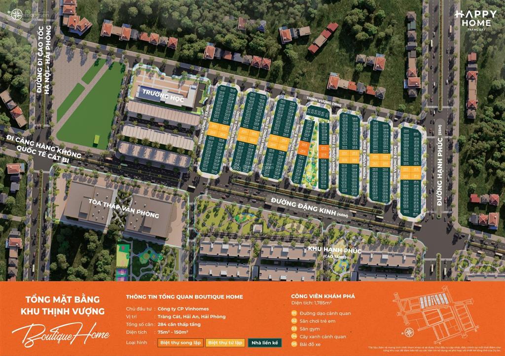 Mở bán siêu phẩm limited chỉ 100 căn shophouse, liền kề & biệt thự vinhomes tràng cát