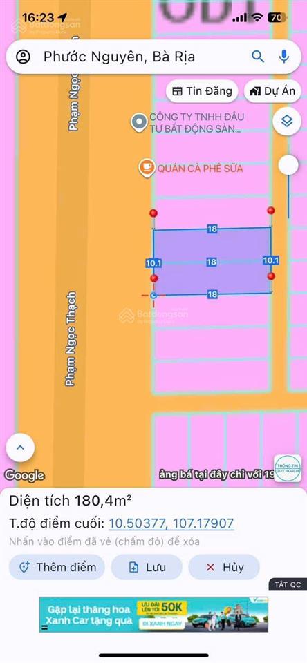 Chính chủ gửi bán cặp liền kề đường phạm ngọc thạch. vị trí kinh doanh 0373 105 ***