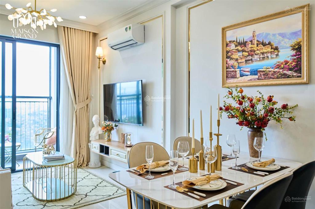Bán căn hộ 2pn maison grand phú mỹ, giá 2,350tỷ, 58,3m2, thanh toán 50% nhận nhà   0983 076 ***