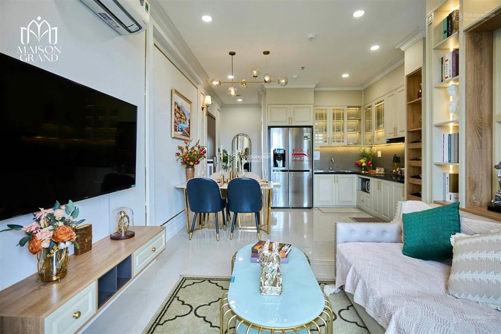 Bán căn hộ 2pn maison grand phú mỹ, giá 2,350tỷ, 58,3m2, thanh toán 50% nhận nhà   0983 076 ***