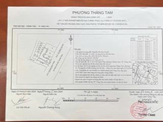 Cần bán lô đất 2 mặt tiền xô viết nghệ tĩnh, vũng tàu. s=314m2.  0914 653 ***