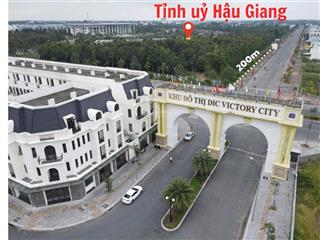 Đất nền dự án dic victory hậu giang giá gốc cực tốt cho các nhà đầu tư 0933 037 ***