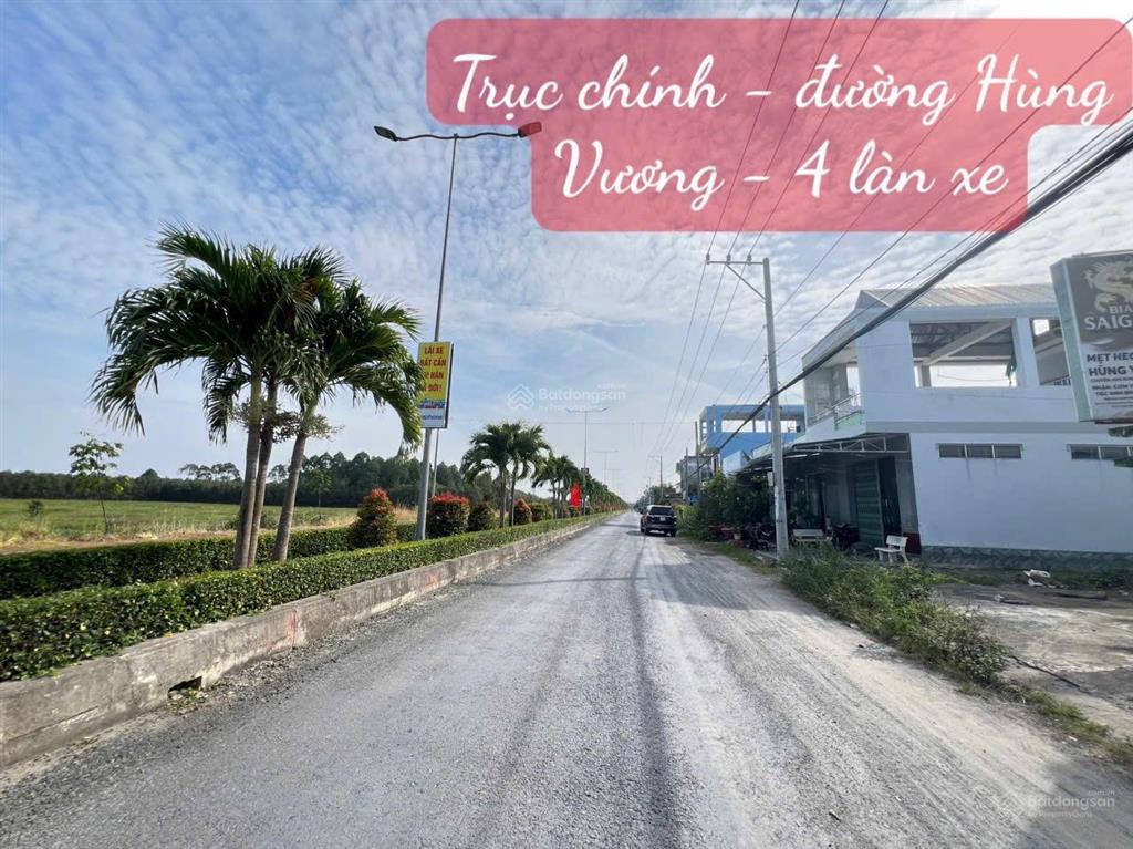 Chính chủ bán đất thổ 101m2 trục hùng vương trung tâm thạnh hoá long an