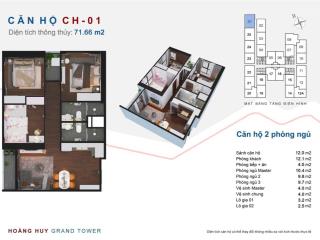 Chính chủ bán căn góc 3 phòng ngủ ch01 tầng 2x full đồ dự án hoàng huy grand vào nhận nhà ở ngay