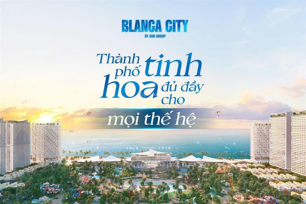 Căn hộ bên biển studio giá chỉ từ 2 tỷ 5 của dự án blanca city vũng tàu