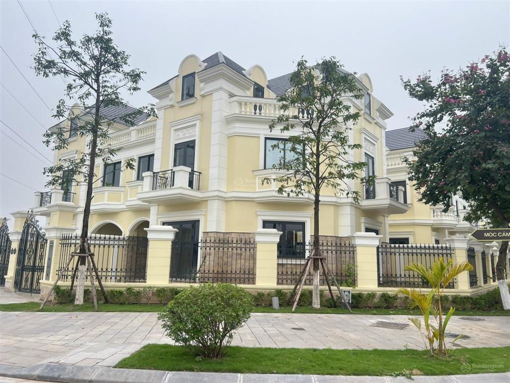 Sở hữu biệt thự lô góc mặt công viên và sông ngay trước nhà tại dự án an lạc green symphony