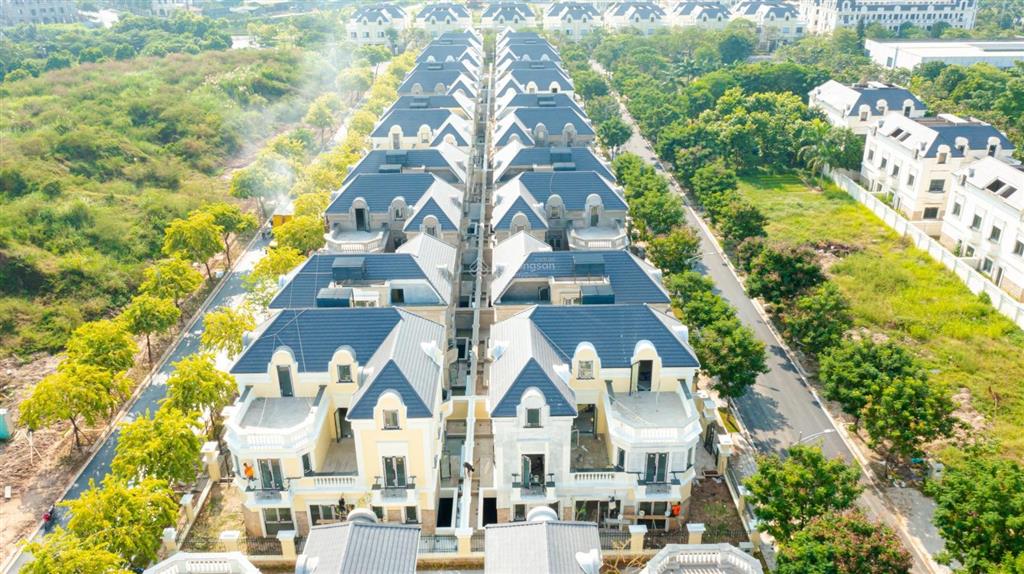 Sở hữu biệt thự lô góc mặt công viên và sông ngay trước nhà tại dự án an lạc green symphony