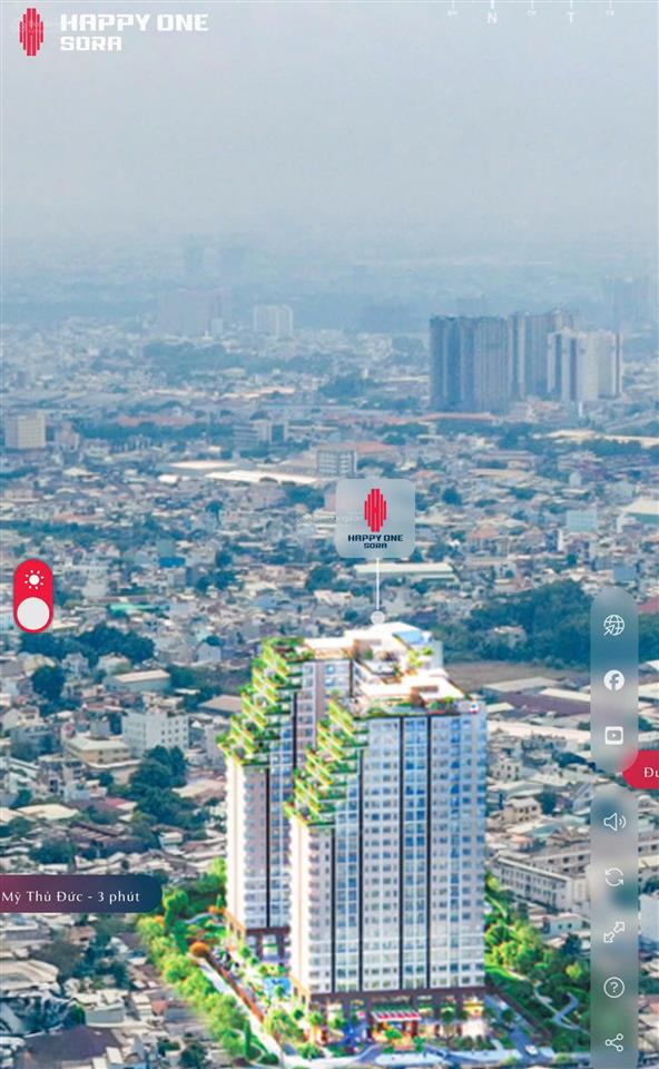 Happy one sora chuẩn bị ký hđmb với giá chỉ 3.2 tỷ căn 2pn2wc, ck 13% và htls 0% đến khi nhận nhà