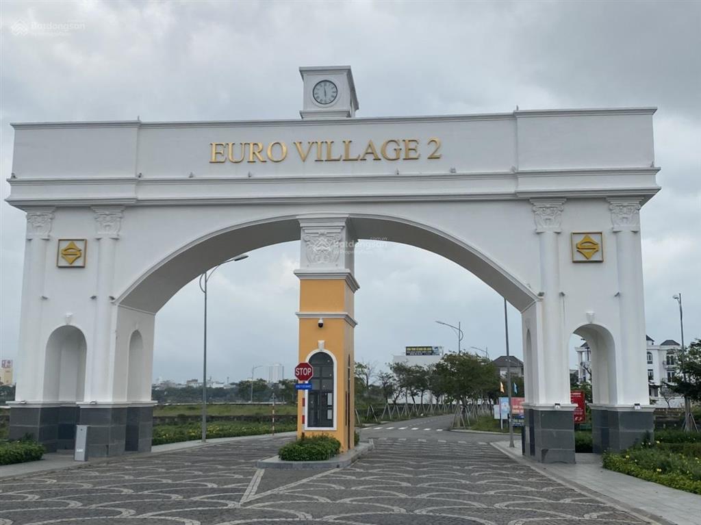 Cần bán 600m đất đường giáng hương 10, khu euro village 2, hòa xuân sát góc