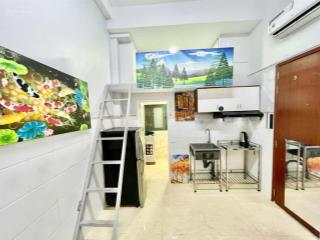 Căn hộ 25m2 có gác full nội thất ngay 3/2 quận 10 gần vạn hạnh mall, chỉ 4tr