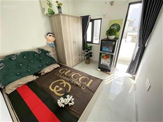 Cho thuê ch 30m2 có balcon full nội thất ở cmt8, q10. giá chỉ 6.3tr/tháng
