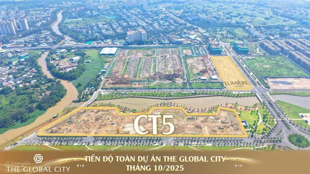 Suất ngoại giao chiết khấu 18% căn hộ global city ct4, ct5 chọn căn ưu tiên.  trực tiếp cđt