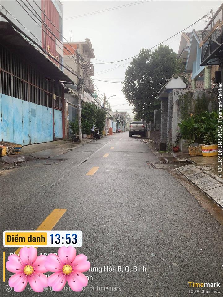 Nhà mt đường số 10 bình hưng hòa b, 4x31m, 2 lầu, sổ hoàn công, chỉ 6.5 tỷ tl