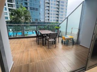Sunwah pearl cho thuê căn sân vườn 2pn/106m2, 34m2 sân vườn riêng. giá thuê 50tr/tháng, nhà mới