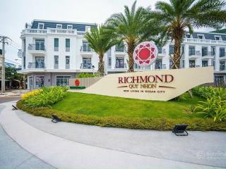 Đất nền khu đô thị richmond quy nhơn, quy hoạch bài bản, sở hữu lâu dài, tiện ích vượt trội