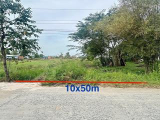 Bán 500m2 đất mặt tiền đường bê tông hoàn thành, xây nhà vườn cực đẹp