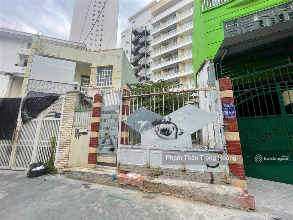 Đất hẻm đường 6m ngay phố tây nha trang ra biển 1 phút 64,6m2 (rộng 4,6m) giá 7,7 tỷ